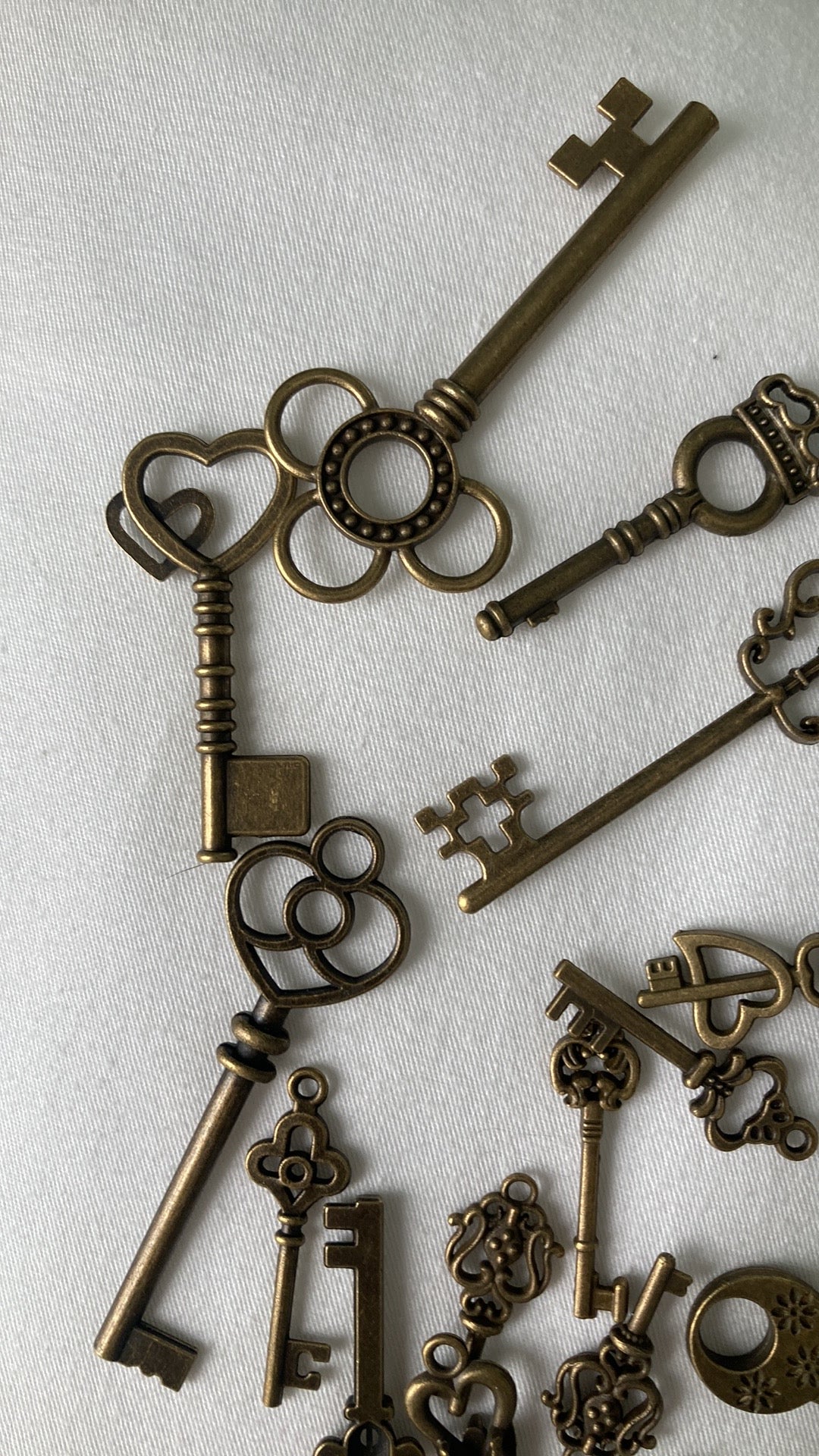 Sold- key charms